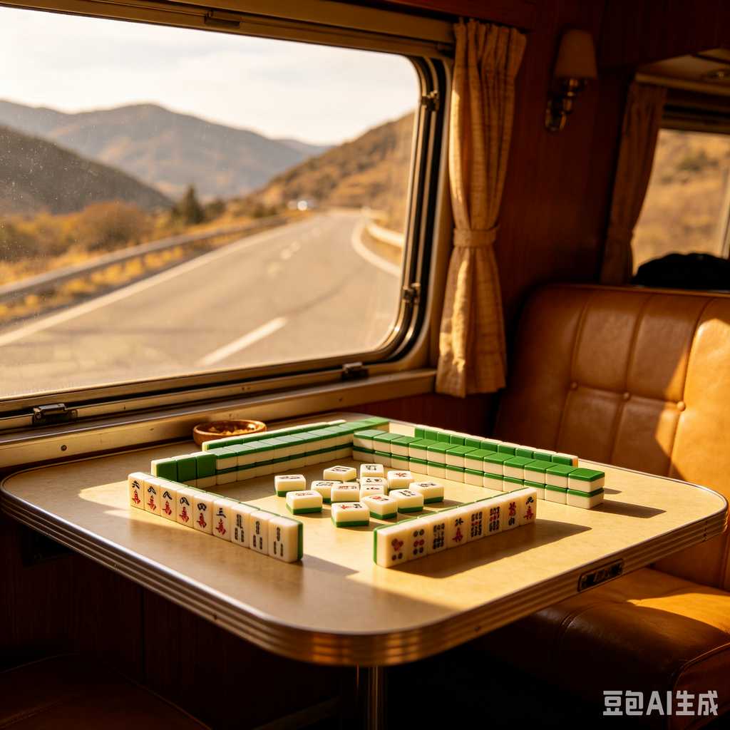 traditional color mahjong set