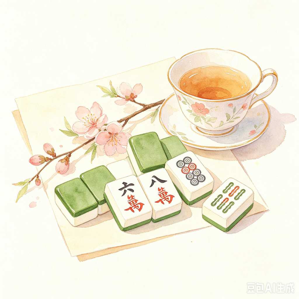 fashion mini mahjong set gift