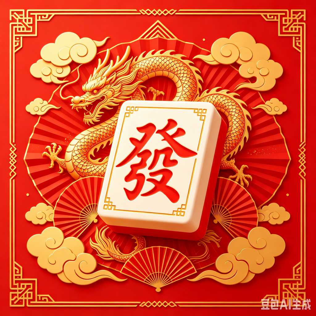 new year custom mahjong set