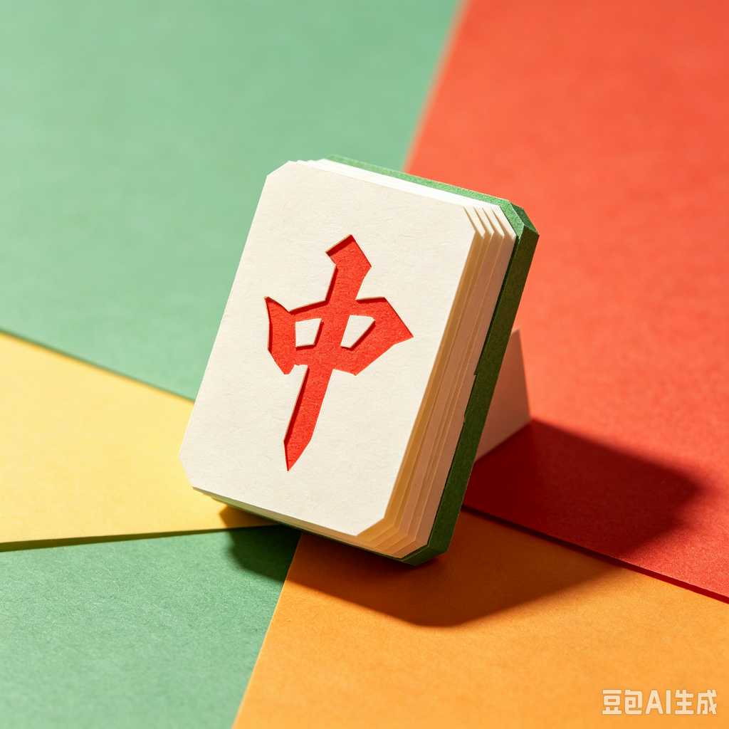 stable print mahjong set