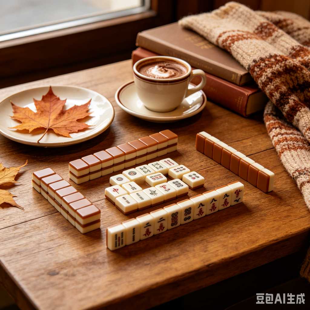 fine polished mahjong set